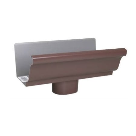 Amerimax Home Products 5 BRN ALU EndDrop 2501019